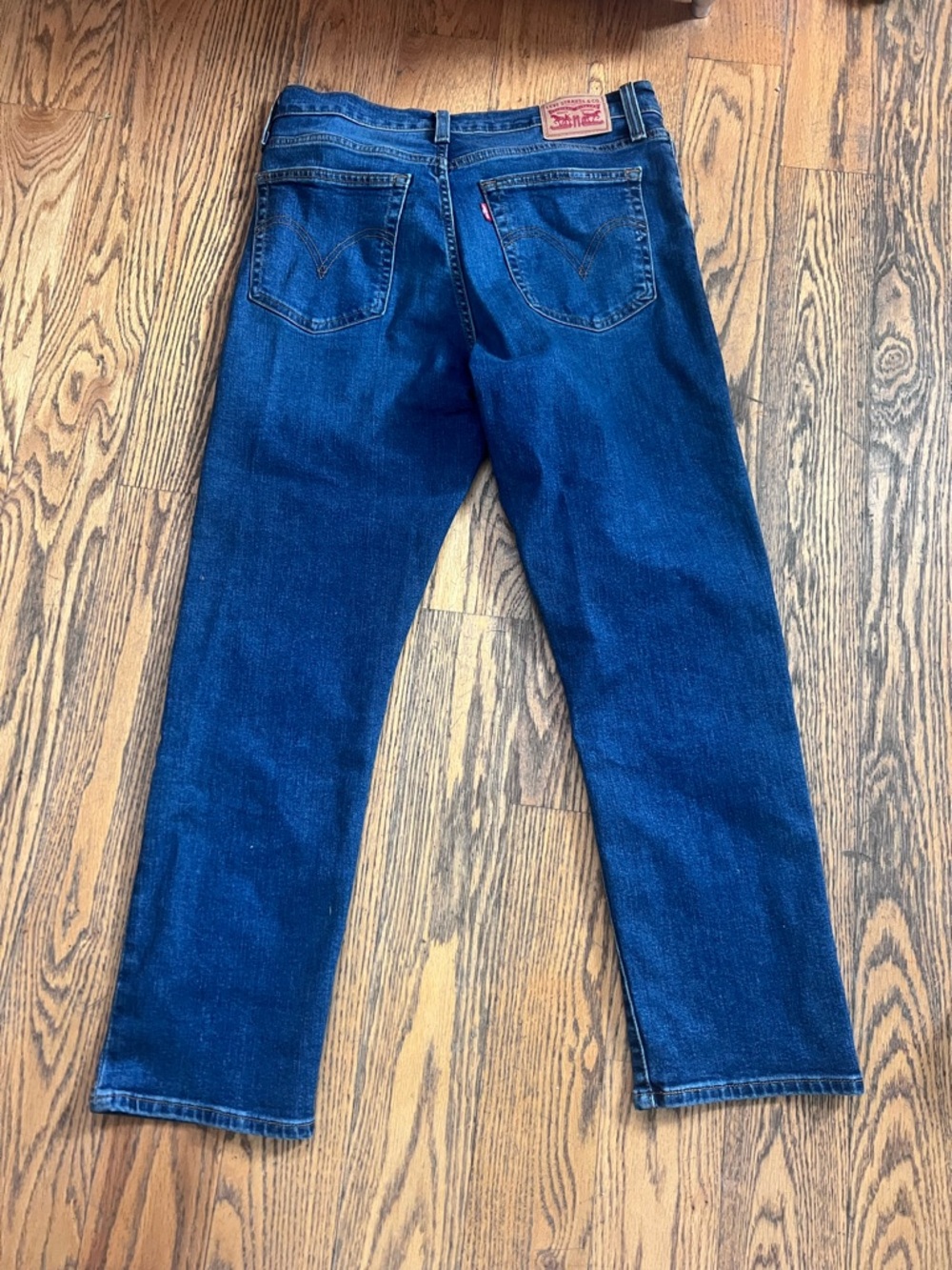 Levi's Men's Blue Classic Straight Jeans